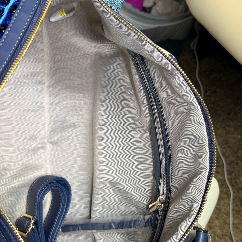 💎Elegant Multicolor Crocodile-Embossed Traveling Bag - Picture 5 of 5